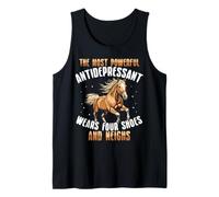 Cute Haflinger Horse Riding Horse Owner Humor Girl Women Tank Top