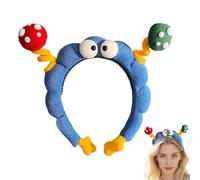 Cute Hair Band for Washing the Face - Large Eyes Headband | Elastic Hair Bands with Big Eyes Design for Washing Summer Gym Sports Makeup