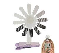 Cute Hair Barrettes - Colourful Acrylic Hair Clips Pack, Stylish Retro - Set | Fashion Design, Daily Accessory Theme, Light Grip Detail, Adorable Styling Pens for Teenage Girls