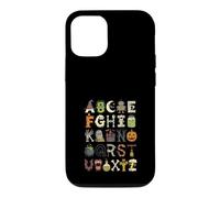 Cute Halloween Alphabet Abc Spooky Characters Fall Case for iPhone 12/12 Pro