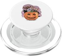 Cute Halloween Animals with Pumpkin - Cozy Fall Gift PopSockets PopGrip for MagSafe