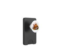 Cute Halloween Axolotl Pumpkin Shirt Vintage Fall Autumn PopSockets PopWallet for MagSafe
