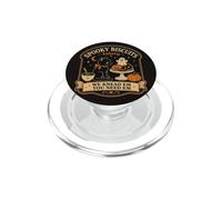 Cute Halloween Baking Cat Ghost Pumpkin Bakery Humor PopSockets PopGrip for MagSafe