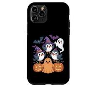 Cute Halloween Birds With Pumpkins Ghost and Bats Case for iPhone 11 Pro