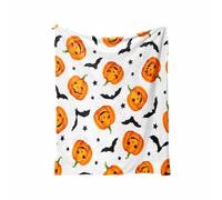 Cute Halloween Blanket for Kids, Blanket & Throws Winter Blankets Sherpa Throw Living Room Bedroom Cozy, Plush, Fluffy, Fuzzy Fleece Throw Blankets for Bed, Sofa