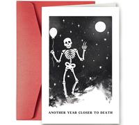 Cute Halloween Card for Him Her, Romantic Anniversary Card for Partner, Ghost Pun Birthday Card for Boyfriend Girlfriend, Sweet Valentine's Day Card for Husband Wife (cloose to death)