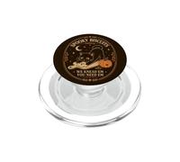 Cute Halloween Cat Bakery Biscuit Pun Autumn Humor PopSockets PopGrip for MagSafe