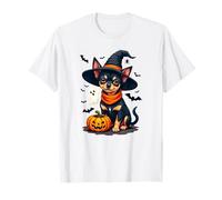 Cute Halloween Chihuahua Dog, Witch's hat, T-Shirt