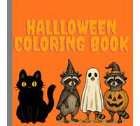 Cute Halloween Coloring book for kids: "12 Fun and Easy Halloween Coloring Pages for Kids Ages 4-8 - Pumpkins, Ghosts, and Monsters!”