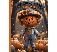 Cute Halloween Coloring Book for Kids and Adults: Cute Halloween Fun with Skeletons, Playful Pumpkins and Cute Monsters - Easy Bold Line Art for Relaxation and Stress Relief