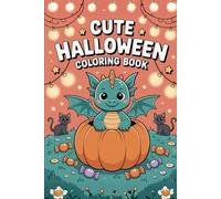 Cute Halloween: Coloring Book - Vol. 1 (Coloring Books for Kids)