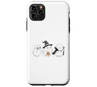 Cute Halloween Crew Ghost Trio Skeleton Witch and Vampire Case for iPhone 11 Pro Max