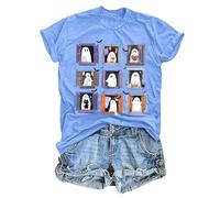 Cute Halloween Ghost Windows Shirt Funny Ghosts in Windows Spooky Season Halloween Shirt Unisex Carolina Blue