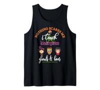 Cute Halloween Kindergarten Ghouls & Boos Teacher Student Tank Top
