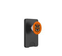 Cute Halloween Mandala Art with Ghosts Bats Pumpkins PopSockets PopWallet for MagSafe