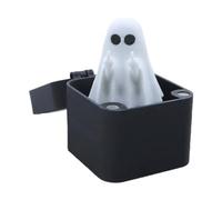 Cute Halloween Middle Finger Ghost in a Box,Middle Finger in a Box Annoying Ghost,Funny Ga Present Halloween with Little