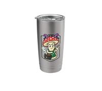 Cute Halloween Mushroom Witch Hat Cauldron Magic Stainless Steel Insulated Tumbler