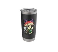 Cute Halloween Mushroom Witch Hat Cauldron Magic Stainless Steel Insulated Tumbler