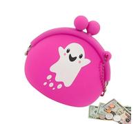 Cute Halloween Purses - Halloween Coin Pouch,Changes Cash Bag, Small Purse Wallets, Halloween Coin Wallet for Keys, Coin, Earbuds, Men & Women, ghost, Refer to , Unisex
