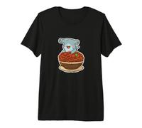 Cute Hammerhead Spaghetti Pasta Lover Premium T-Shirt
