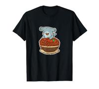 Cute Hammerhead Spaghetti Pasta Lover Value Graphic T-Shirt
