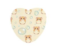 Cute Hamster Car Air Freshener Decorative Hanging Aromatherapy Tablets for Car Trucks Love form