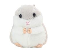 Cute Hamster Doll Keychain, Hamster Plush Toy, Stuffed Animal Doll, Charm Handbag Pendant, Soft Comfortable Rat Toys Birthday Gifts Casual Daily Decoration