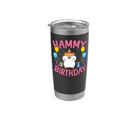 Cute Hamster Hammy Birthday Stainless Steel Insulated Tumbler
