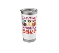 Cute Hamster I Love My Hamsters Squad Stainless Steel Insulated Tumbler