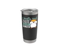 Cute Hamster I Really Need to Go Home & Feed My Baby Hamster Stainless Steel Insulated Tumbler