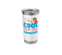 Cute Hamster I'm Cool Ask My Hamster Stainless Steel Insulated Tumbler