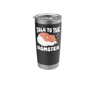 Cute Hamster Talk to The Hamster Stainless Steel Insulated Tumbler