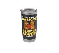 Cute Hamster This is What an Awesome Hamster Lover Looks Stainless Steel Insulated Tumbler