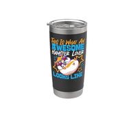 Cute Hamster This is What an Awesome Hamster Lover Looks Stainless Steel Insulated Tumbler