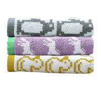 Cute Hand Towels 14x29 Inch Set of 3, Soft & Absorbent, 100% Cotton, Penguin, Duck, and Unicorn Patterned Bath Towels, Suitable for Bathroom and Kitchen