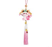 Cute Handcrafted Year of the Snake Decoration Brighten Up Any Setting With This Unique Festive Piece (pink-A)
