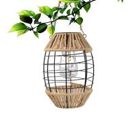 Cute Hanging Light - Sun Solar Lantern, Desk Lamp with Waterproof Shell, Outdoor Ambient, Rechargeable Night Beacon for Garden Patio Yard Deck Porch Driveway Walkway Camping, 5.90 Inches