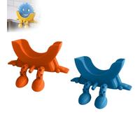 Cute Hanging Sponge Holder with Drainage - Keeps Your Sponge Dry & Smiling, for Scrub Daddy Holder, Funny Sponge Stand for Kitchen Sink, 3D Printing Countertop Sponge Holders