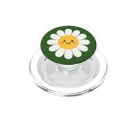Cute Happy Daisy Flower Face PopSockets PopGrip for MagSafe