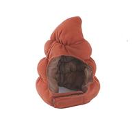 Cute Hat For Poop Design Dress Up Costume Pet Cap Keep Warm Funny Headwear Cosplay Accessories For Cats And Dogs Dog Neck Ear Warmer