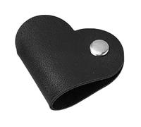 Cute Headphone Case - 12cm Pu Leather Heart Shape, Portable Cable Organizer, Earphone Storage Bag, Charging Holder | Travel Pouch for Birthday Holiday Christmas Gift Celebration S