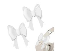 Cute Headphone Clip Accessories, Silicone Bow Headset Decorations, Small Aesthetic Pair With Soft Touch, Cooking With Compact Design, Heat Resistant Metal Grid, Trending Addons