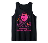 Cute Heart Gardening Design - Cultivate a Healthier Tomorrow Tank Top