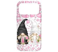 Cute Heart Pattern For Wedding Mr. Groom Mrs. Bride Gnome Case for iPhone 17 Pro Max