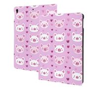 Cute Heart Pig Print Compatible with ipad air 3rd Generation Case Cover, Tablet Cases Compatible with ipad Pro Case 10.5 Inch, Auto Wake/Sleep, Folio Stand