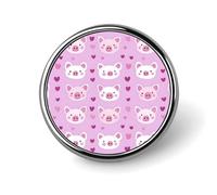 Cute Heart Pig Print Enamel Pins for Backpack - Cute Jacket Coat Hat Bags Badge Pins, Funny Unique Novelty Button Pin Women Men Fashion Jewelry Accessories