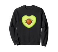 Cute Heart Shaped Avocado Kawaii Fruit Design Sweatshirt