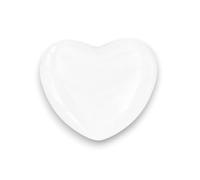 Cute Heart-Shaped Expanding Grip - 3D White Crystal Collapsible Phone Mount Holder Stand for Girls Women, Lovely Phone Charm and Accessories, Finger Snap Grip Holder for mobile (WHITE)