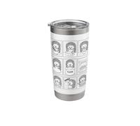 Cute Hedgehog Baking Pastry Chef Stainless Steel Insulated Tumbler