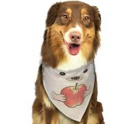 Cute Hedgehog Dog Bandanas Adjustable Kerchief Triangle Bibs Scarf Washable Soft Pet Bandanas for Medium Large Puppy Cats Pet Costume Accessories Decoration